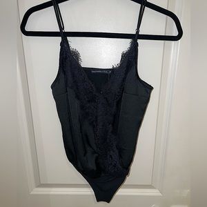 NWT Abercrombie & Fitch black bodysuit